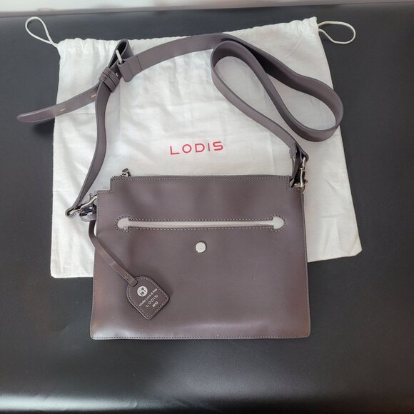 Lodis Downtown Dalia LAcXb CMT Italian Leather RFID Crossbody Bag - Picture 3 of 13